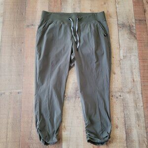 Torrid Happy Camper Pants Olive Green Size 1